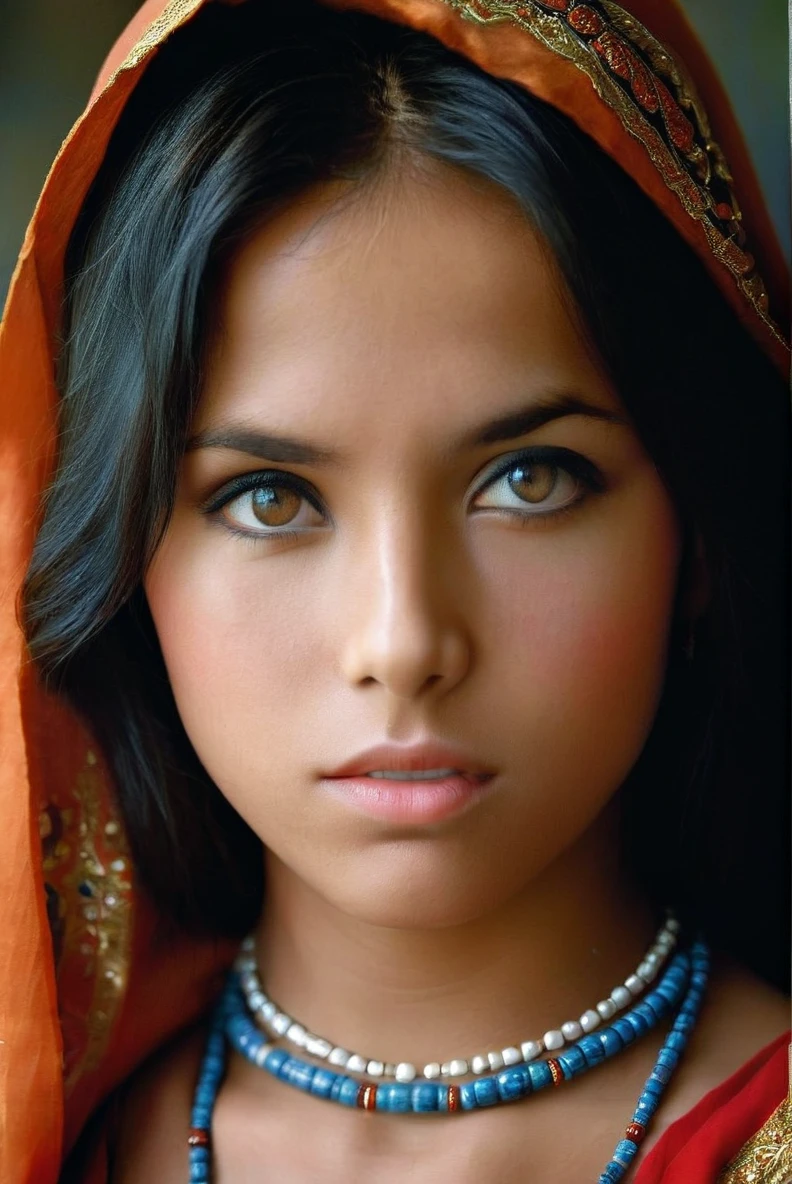 19-year-old woman” by Steve McCurry, 35mm, F/2.8, insanely detailed and intricate, Character, Hypermaximalist, elegant, Elaborate, Nice, extra leg, revealing, attractive, attractive, amativ, hyper-realistic, super detailed, popular on Flickr