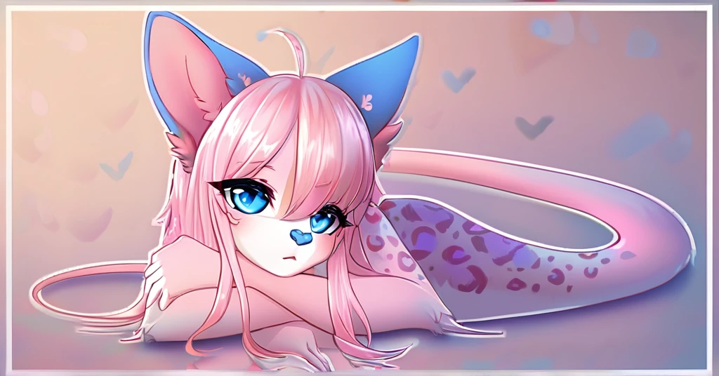 score_9, score_8_up, score_7_up, score_6_up, score_5_up, score_4_up,
woman, sexy, pink hair, cat ears, eyeliner, blue eyes,
rating_explicit, small breasts, blue eyes, blunt parted bangs, bare shoulders, perky ass, (wide hips, thin frame, blue eyes, midriff:1.05), pink rose flower head wreath, wavy short hair, pov, mature, femboy, futanari, erection,
catgirl, in a virgin killer sweatshirt, thighs, high waisted thong, cleavage cutout, full face blush, seductive,
top down bottom up, // from behind, ass focus, // bending over, // breast press between arms, // legs spread, // arms crossed looking down, // facial