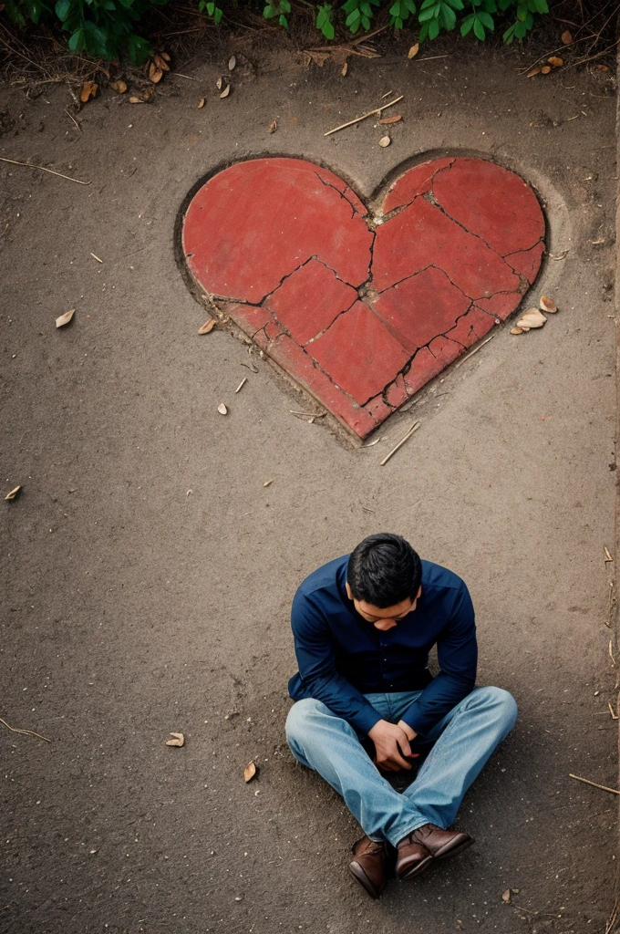 Heart broken picture