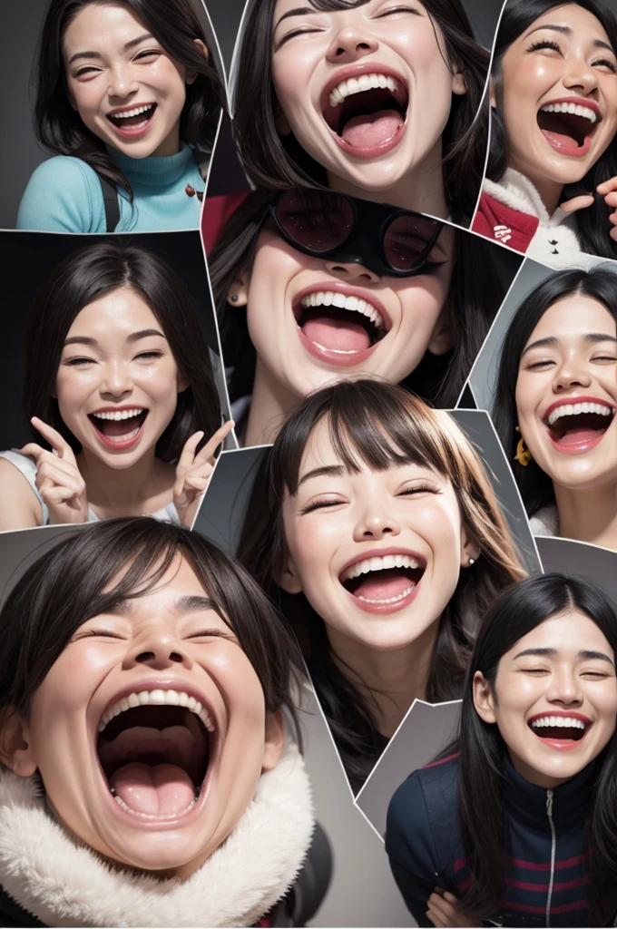 Animated laughing emotes