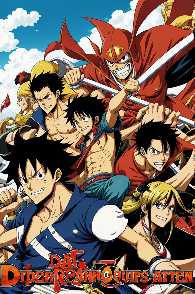 Dai Gurren One piece Art 