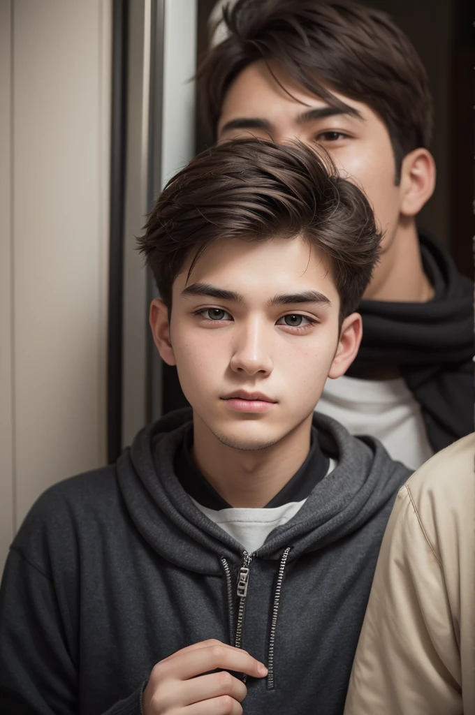 Create a photograph of a 20 year old man 