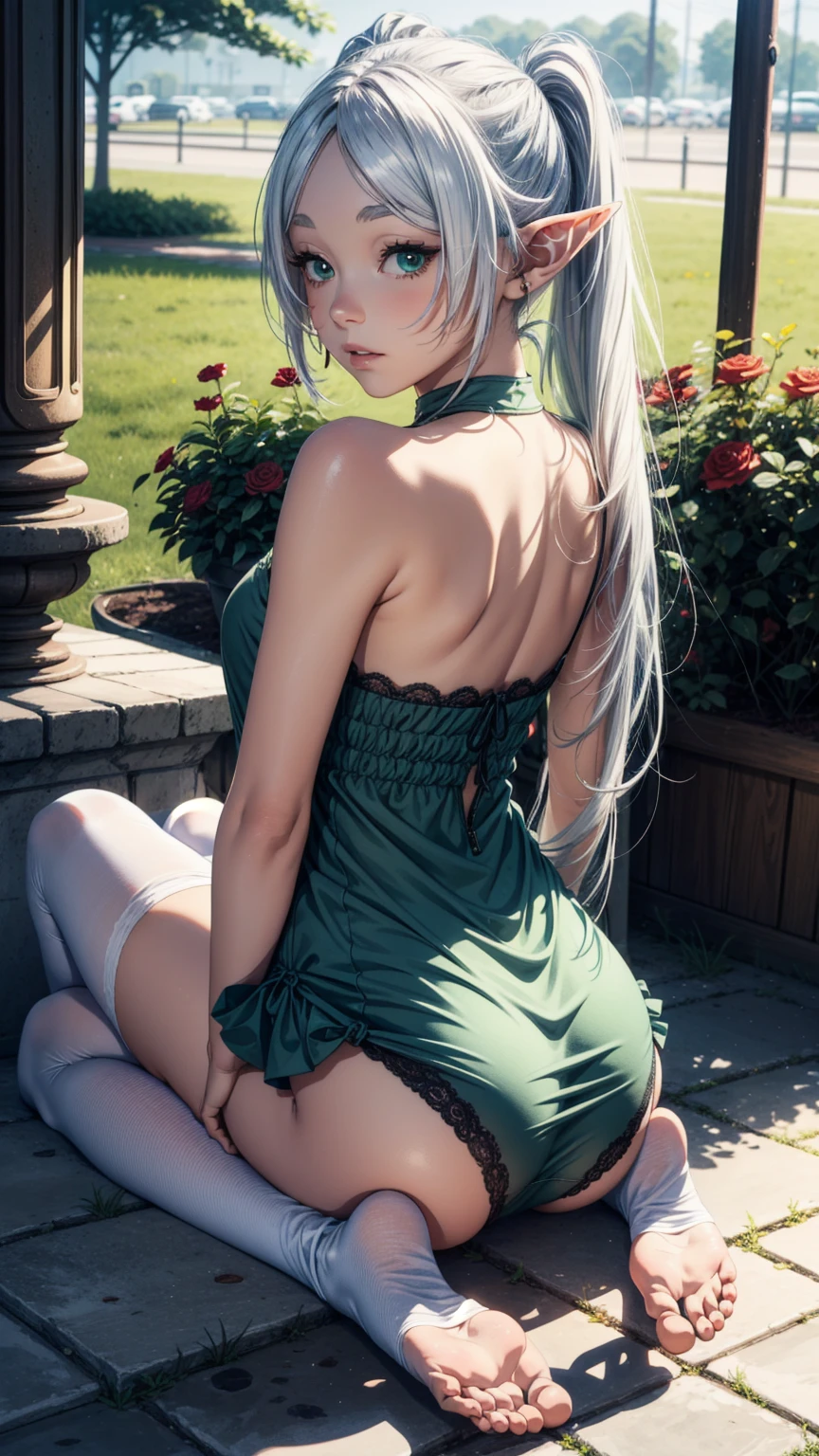 (((front view))), ((Unreal Engine 5)), ((Masterpiece)), ((ultra high definition)), ((ultra high resolution)), ((full sharpness)), ((maximum quality)), ((Cinematic)), ((8k)), ((very young girl)), ((8 years old)), ((emphasis on age)), ((extremely beautiful)), ((albino skin)), ((very slim)), ((alone)), ((full body)), ((ultra detailed face)), ((ultra detailed eyes)), ((very purple eyes)), ((ultra realist eyes)), ((ultra detailed irises)), ((totally normal irises)), (((identical irises))), ((ultra delicate hands)), ((ultra detailed hands)), ((very small hands)), ((ultra detailed fingers)), ((natural lighting)), ((malicious smile)), ((smooth skin)), ((ultra small tits)), ((micro tits)), ((very big ass)), ((huge ass)), ((ultra huge body)), ((ultra wide hips)), ((huge hips)), ((ultra wide hip bones)), ((very wide pubis)), ((ultra thick thighs)), (((ultra thin waist))), ((natural skin), ((totally ultra realistic)), ((repeat the same face)), ((always the same face)), ((repeat always the same face)), ((always the same body)), ((always the same proportions)), ((always the same clothes)), ((very flat belly)), ((looking at the camera)), ((wearing a black silk micro dress)), ((straight hair)), ((very long hair)), ((very silver hair)), ((in a flowery and green forest))