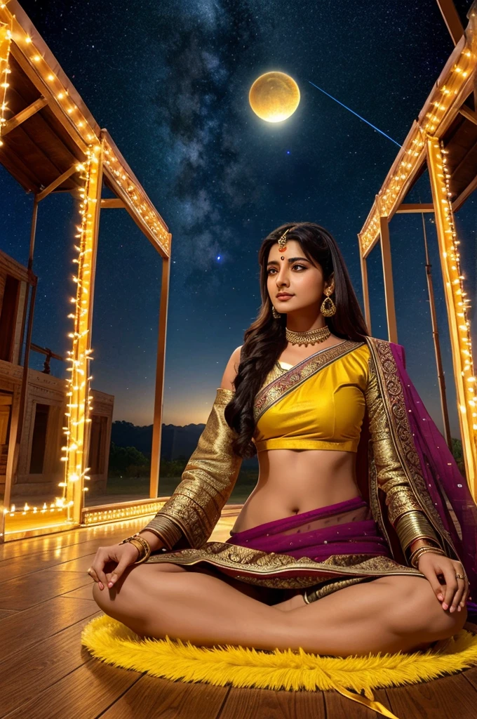 Namaste baccho! Aaj hum ek anokha safar shuru karne ja rahe hain. Hum jaanege Saur Mandal ke raaz aur usmein chupe anmol gehne.
Saur Mandal kya hai?
Saur Mandal ek aakashganga (galaxy) mein ek chhota sa hissa hai, jise hamara solar system kehte hain. Yeh system hamare prithvi ke aaspaas ghoomta hua hai.