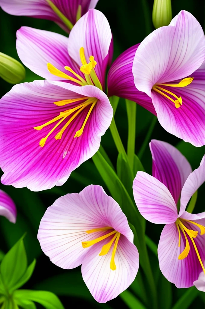 a close up of a flower with a heart shaped stem, glowing delicate flower, by Howard Butterworth, lily, lights with bloom, 🌺 cgsociety, by Ikuo Hirayama, by Luis Miranda, lily flower, photorealism ”, glowing iris, glowing flowers, beautiful lit, by Brian Thomas, by Carlos Berlanga, by Charles Billich