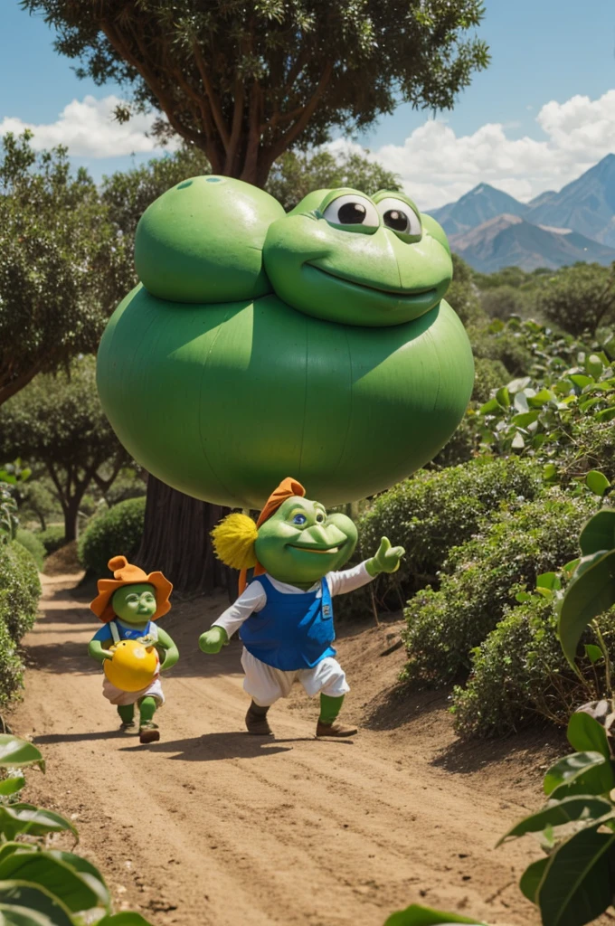 Oompa lompas capturing the smurcads