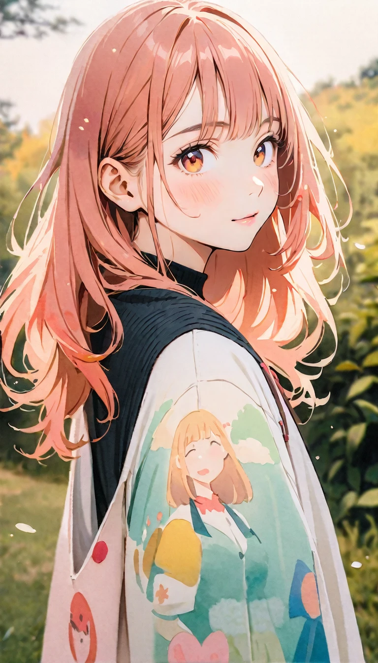 (8K, best quality, masterpiece)，watercolor (medium), 1girl, {Practical, original photo, Ultra-fine transparent, image, (Influenced by Yoshitaka Amano&#39;s style:1.6)}, Practical Light, Delicate skin, (Beautiful slim woman, 25 years old, Court Knight:1.5), Thin legs, Fine particles, Long white hair, Detailed fingers, Thin, Ecstasy expression, Dynamic and sexy pose, (Huge breasts:1.4), (Long skirt, Long red cape, boots:1.2),(Arcadia, Flower Storm, Many flowers:1.8), Unobscured，Beautiful scenery, (Flowers, Wind and Moon:1.5).