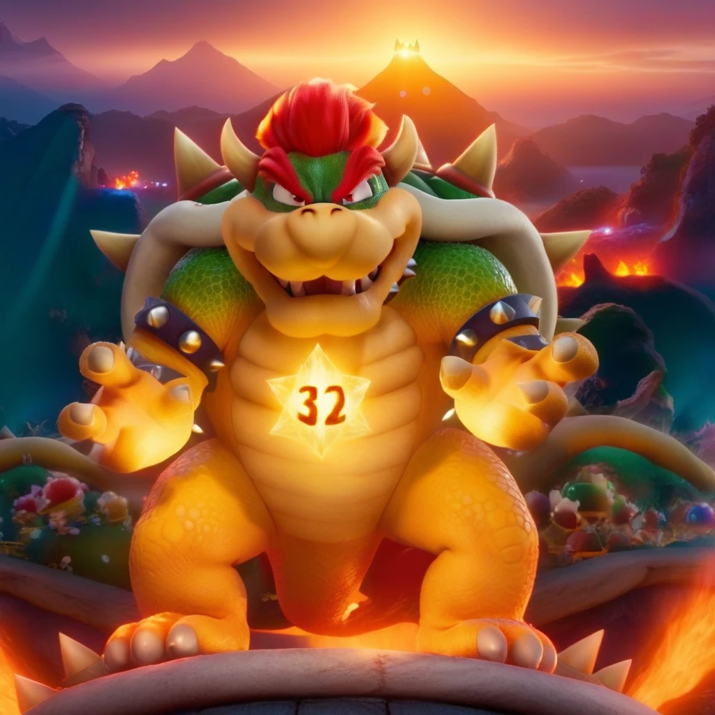 cinematic photo bowser, fantasy world  . 35mm photograph, film, bokeh, professional, 4k, highly detailed  