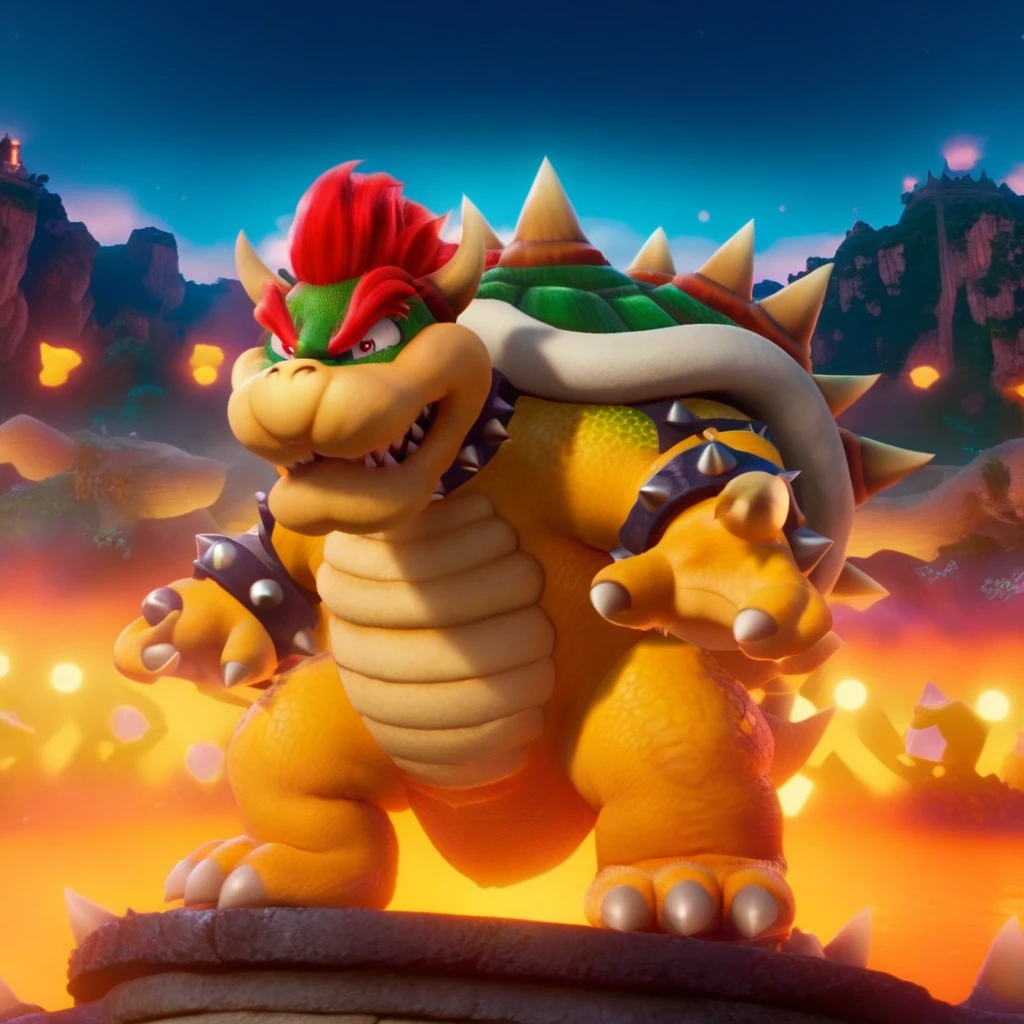 cinematic photo bowser, fantasy world  . 35mm photograph, film, bokeh, professional, 4k, highly detailed  