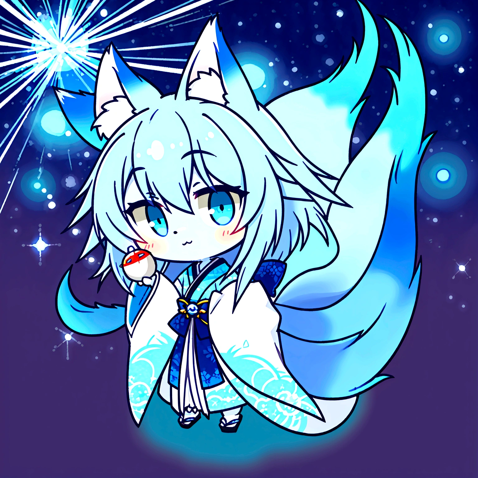 fox Light blue hair beast girl indigo fur fox beast girl fox Light blue hair beast girl indigo fur fox beast girl Wallpaper 4k,8k,highly detailled,,vivid colors,detailed kitsune with 9 tails,traditional Japanese artwork,tatami floor,beautiful cherry blossoms,floating lanterns,dark silhouette of a pagoda,subtle moonlight,dense forest,ethereal atmosphere,dappled sunlight,whimsical spirit,serene expression,elaborate kimono and obi,delicate hand-painted details,luminous eyes Anime Style fox blue White-faced golden-haired nine-tailed fox Coat blue fox Light blue hair beast girl indigo fur fox beast girl Anime Style fox blue White-faced golden-haired nine-tailed fox Coat blue mysterious background Blue Flame girl have a ball of light fox Light blue hair beast girl indigo fur fox beast girl mysterious background Blue Flame girl have a ball of light Anime Style fox blue White-faced golden-haired nine-tailed fox Coat blue mysterious background Blue Flame girl have a ball of lightfox Light blue hair beast girl indigo fur fox beast girl Anime Style fox blue White-faced golden-haired nine-tailed fox Coat blue mysterious background Blue Flame girl have a ball of light fox Light blue hair beast girl indigo fur fox beast girl