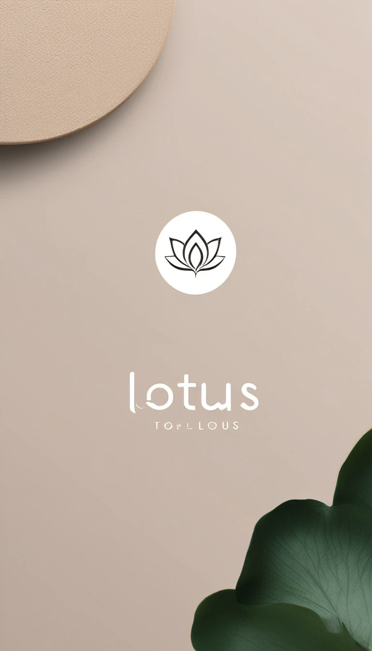 
A minimal, modern, simple, cinematic logo design for the skincare brand “Lotus". Create a modern, minimalistic, high-quality, logo of a Lotus