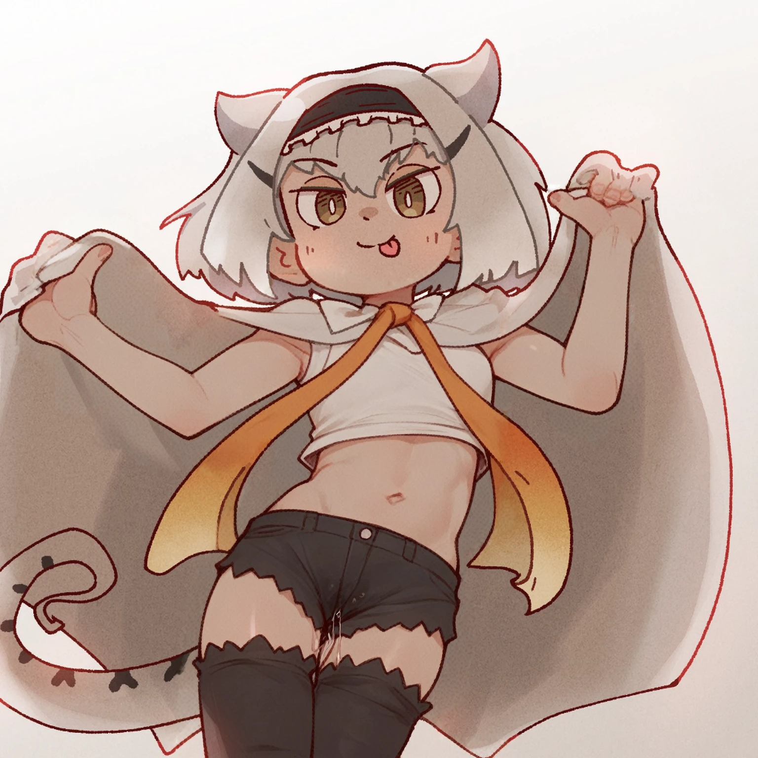 Score_9, Score_8_up, Score_7_up, Score_6_up, Score_5_up, Score_4_up, source_anime, 1girl, anime style, pussy juice, pants