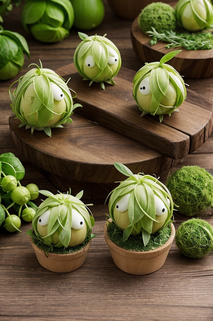 Cute sprout people