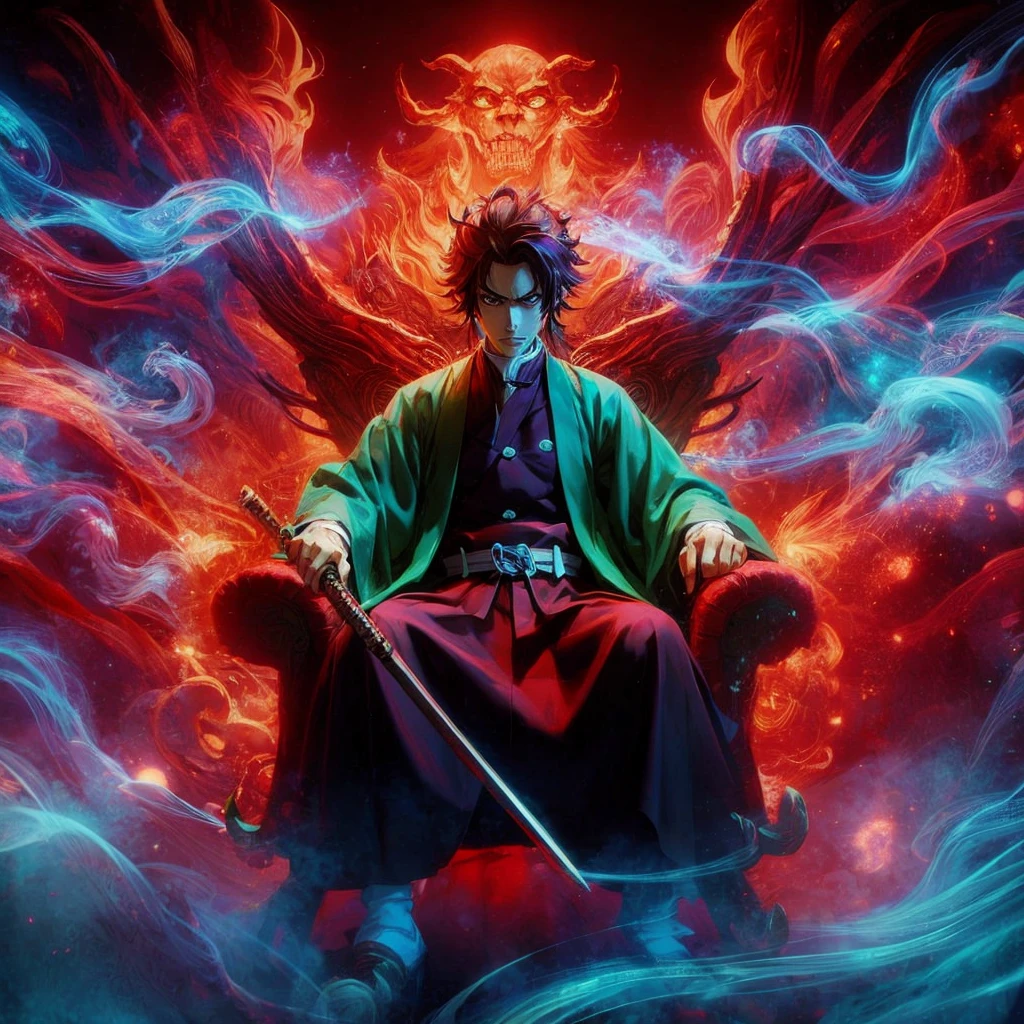 (masterpiece, 最high quality:1.2),One boy,alone,(Sōsuke Aizen),close,Cool pose,bleach, Powerful aura, Purple aura,8k,64k, High resolution, unparalleled masterpiece, Dynamic Lighting, Cinematic, amazing, (Face close-up)､masterpiece, 最high quality, high quality, High resolution, 