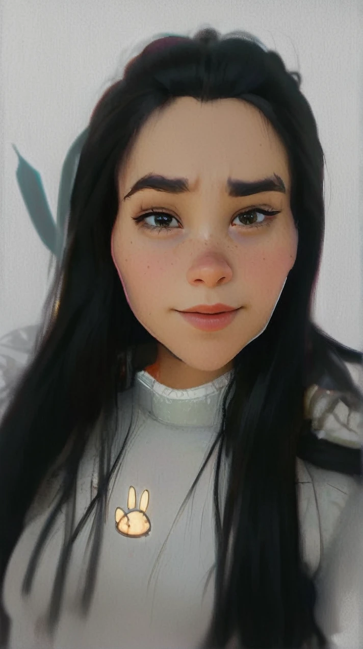 highly detailed photo of princess Vanellope disney style, beautiful face, castle in background, cleavage, looking at viewer, highkey lighting, braids, realistic, serov, surikov, vasnetsov, repin, kramskoi, paint texture, low aperature, insanely detailed, charlie bowater, tom bagshaw, octane rendered, unreal engine, illustration, trending