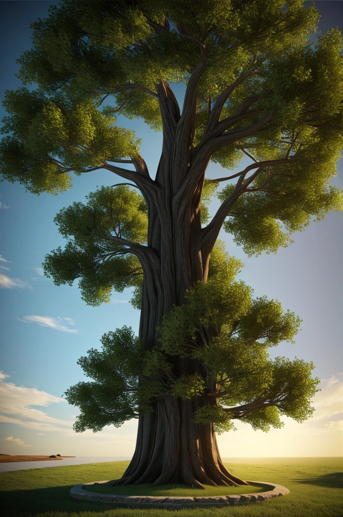Fantasy hanging tree