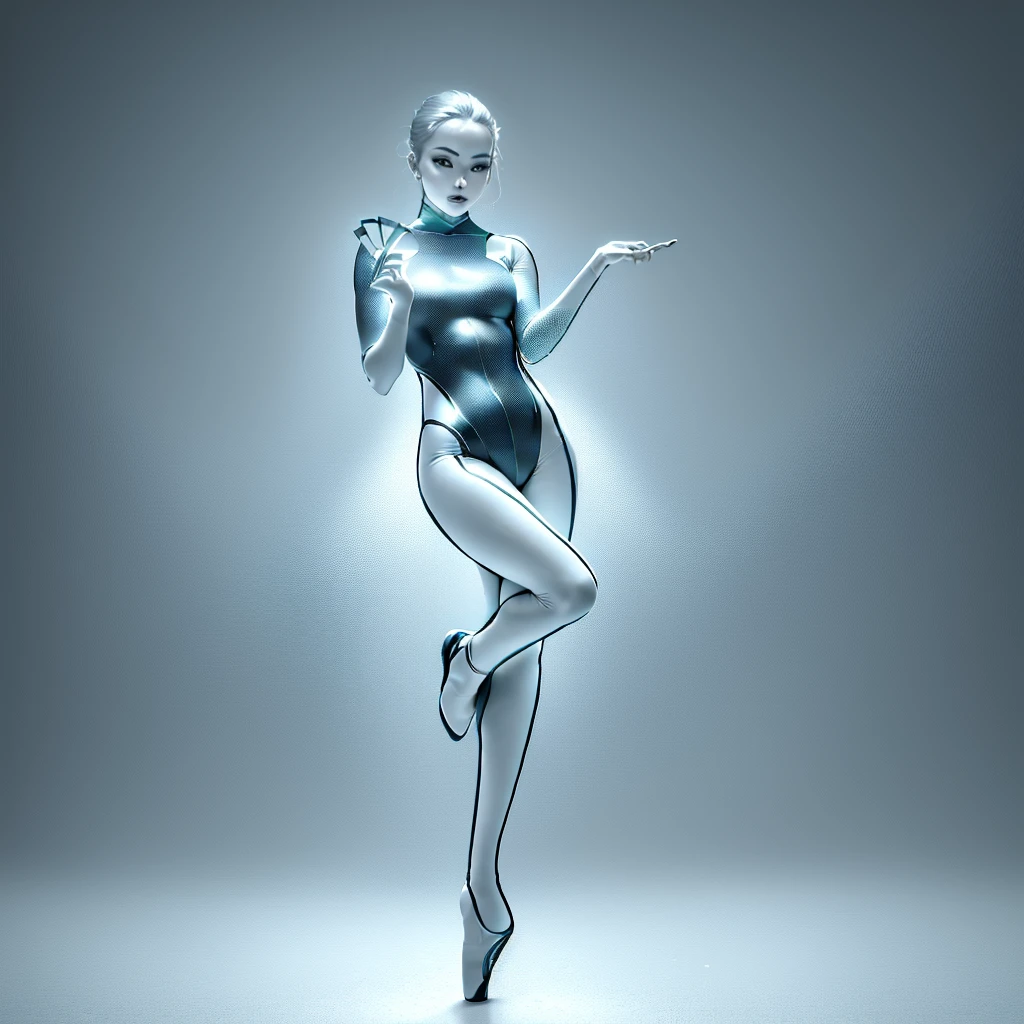 a drawing of a woman in a bodysuit is holding a cell phone, serpentine pose gesture, synthetic curves striking pose, pudica pose gesture, various pose, sexy pudica pose gesture, ballet style pose, kawaii playful pose of a dancer, dancing character, minimalist line art, dynamic dancing pose, standing elegant pose, neutral pose, full body with dynamic pose