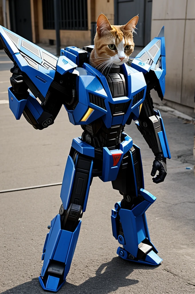 Un gato como un transformers