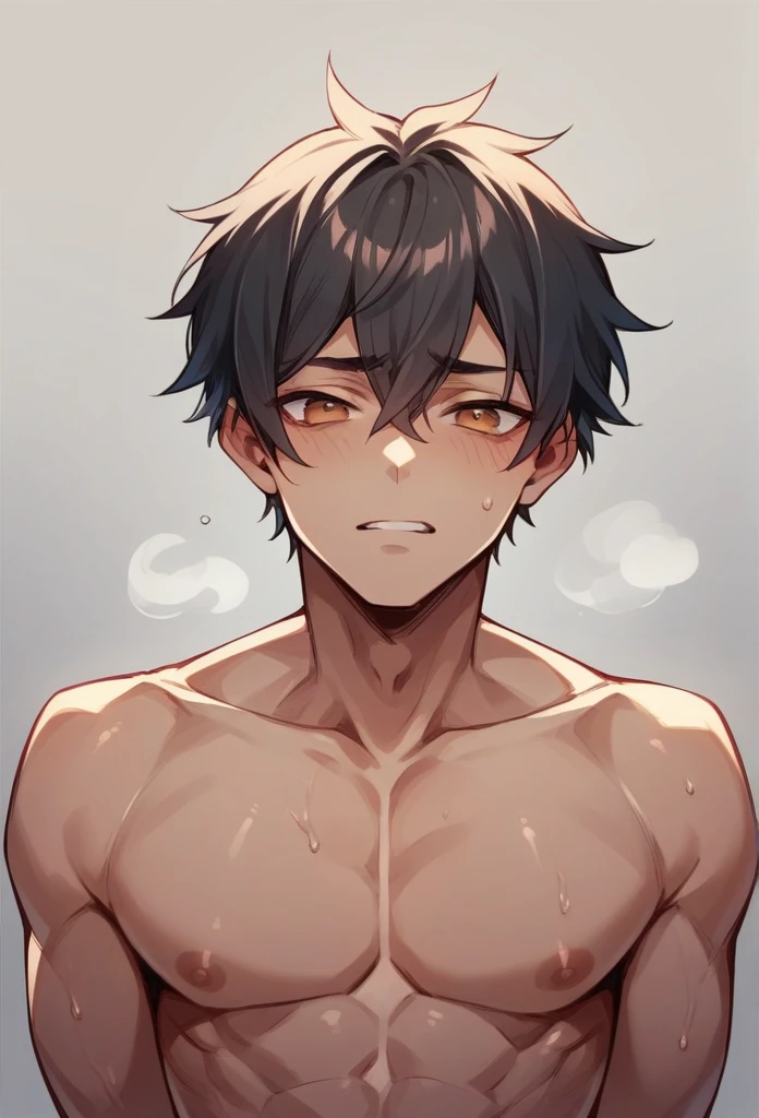 hot boy,short hair