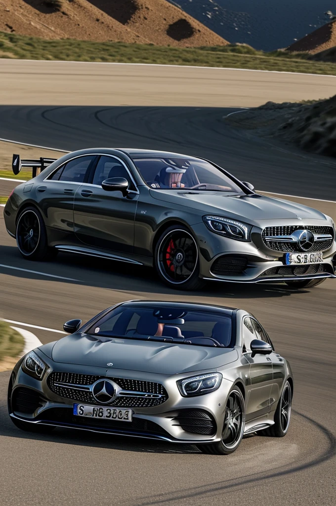 Design me a Mercedes-Benz S.L. G to MG with an aggressive design and a little sportier than normal with a lowered suspension a 6 engine.3 l with gull wings and is directly inspired by an elephant