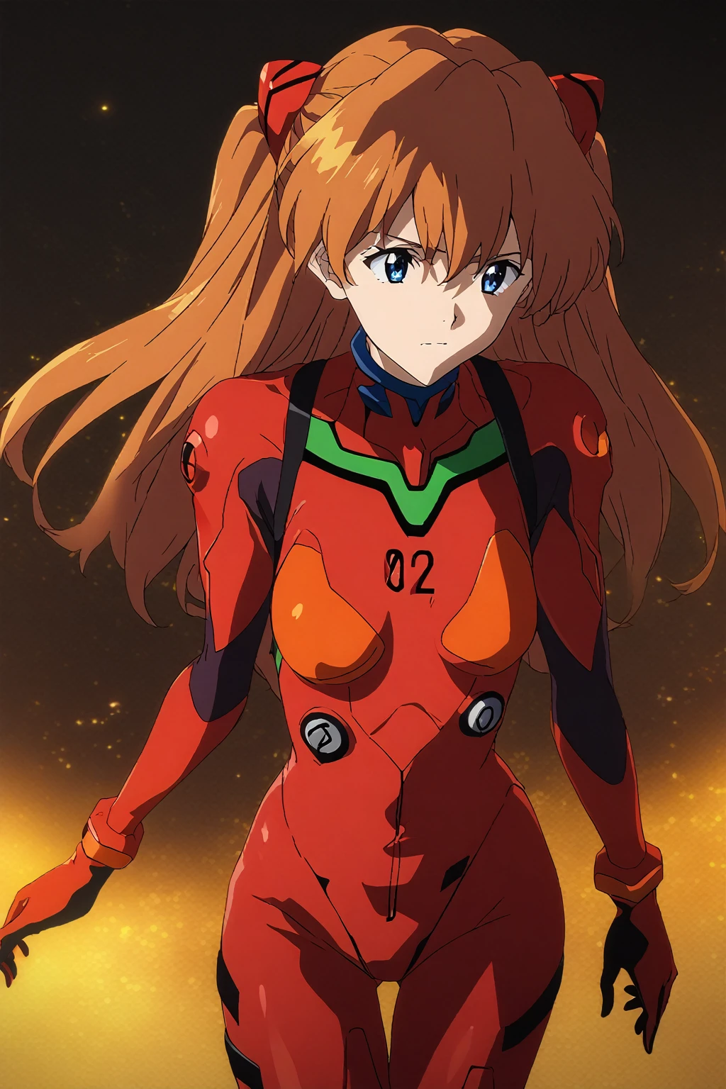 anime artwork cinematic film still anime artwork score_9,score_8_superior,score_7_superior,score_6_superior,score_5_superior,score_4_superior,(((Super detailed, 8K, High resolution, masterpiece, Super highlight))),very beautiful,Absurd,beautiful,beautiful,chromatic aberration,((Very detailed facial features)),((Randomly oriented)),(((Random Pause))),((Random Background)),Soryu Asuka Langley,Long Hair,bangs,blue eyes,Redhead,hair ornaments,Bodysuits,Pilot Suit,Plug Suit,red Bodysuits,Anime stills,IBG,Depth of written boundary,, shallow Depth of written boundary, Vignette, Very detailed, big budget hollywood movie, Bokeh, CinemaScope, Sulky, amazing, nice, Film Grain . Anime Style, Key Visual, Vibrant, Studio Anime,  Very detailed
