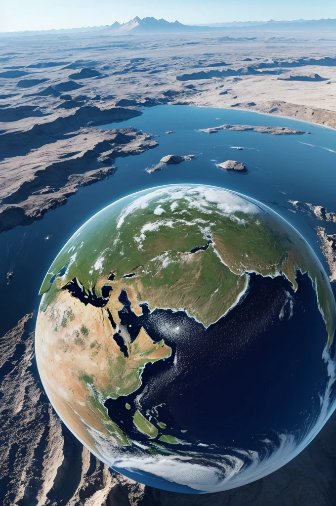 The earth becoming uninhabitable with global warming