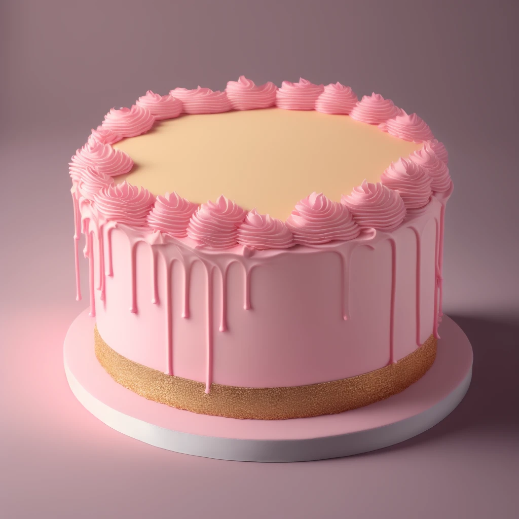 ((ultra detailed pink CAKE cream))(pink there、white、yellow、viola)、Cozy pastries、Lighting Particles、Dynamic light effects、Futuristic and incredibly detailed、Hyper-resolution, work of art, ultra-resolution, 16K
