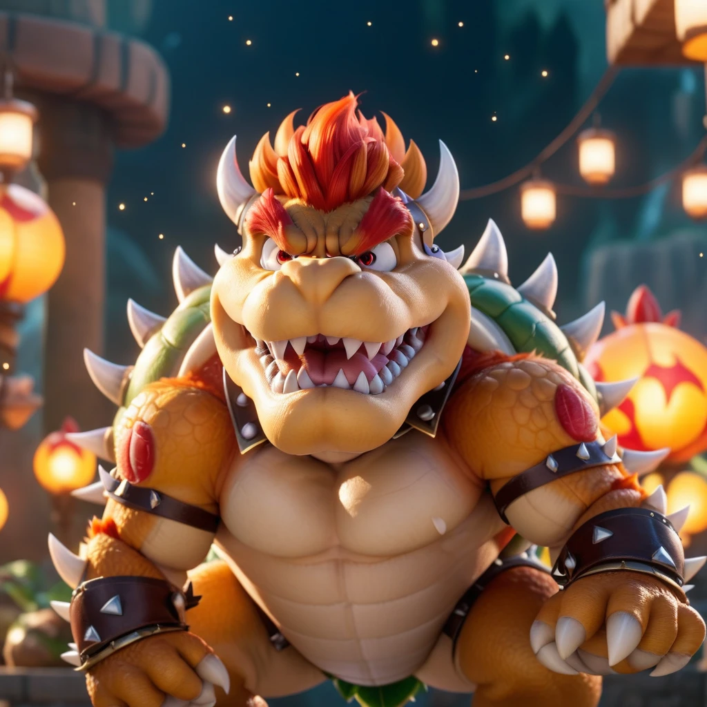 cinematic photo bowser, fantasy world . 35mm photograph, film, bokeh, professional, 4k, highly detailed