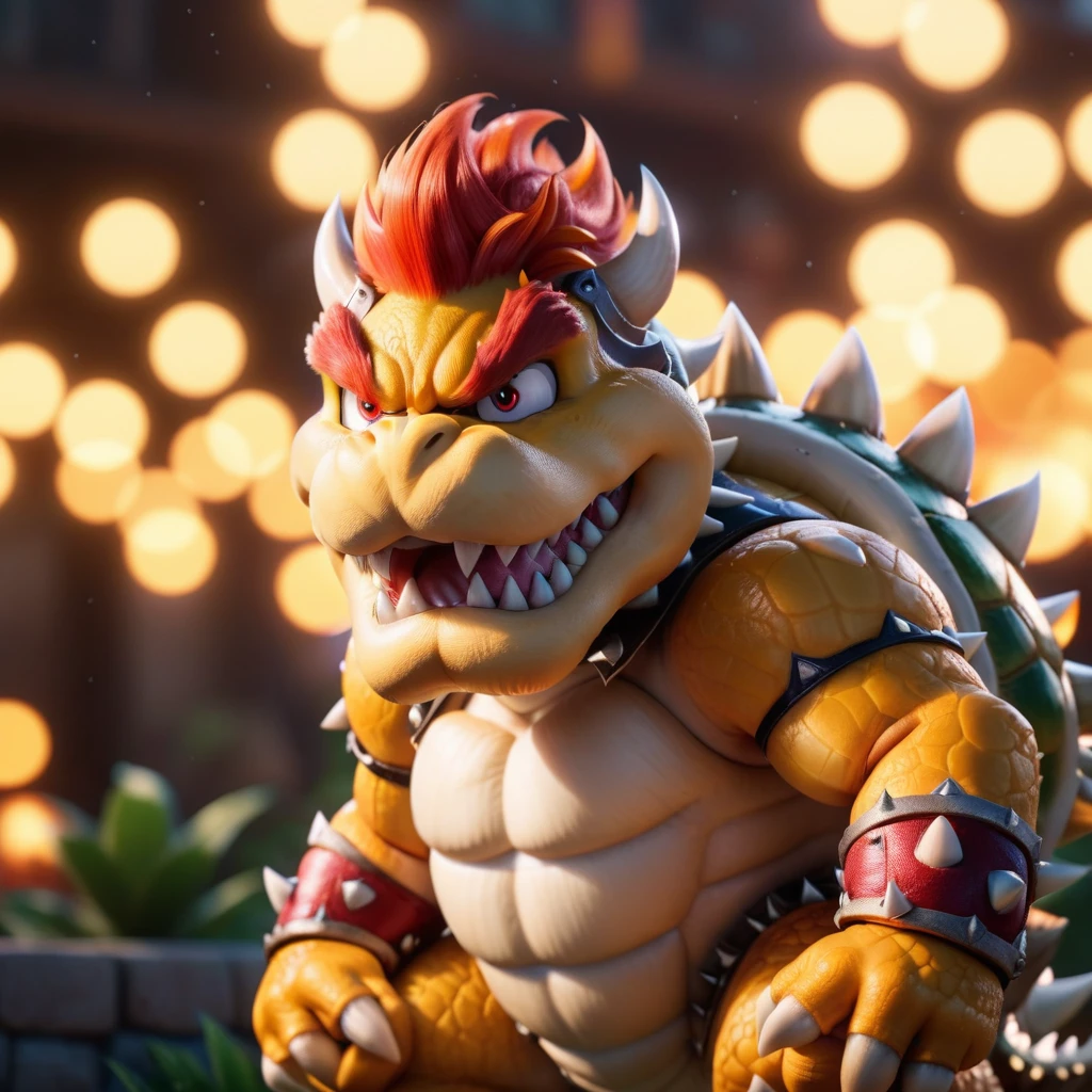 cinematic photo bowser, fantasy world . 35mm photograph, film, bokeh, professional, 4k, highly detailed