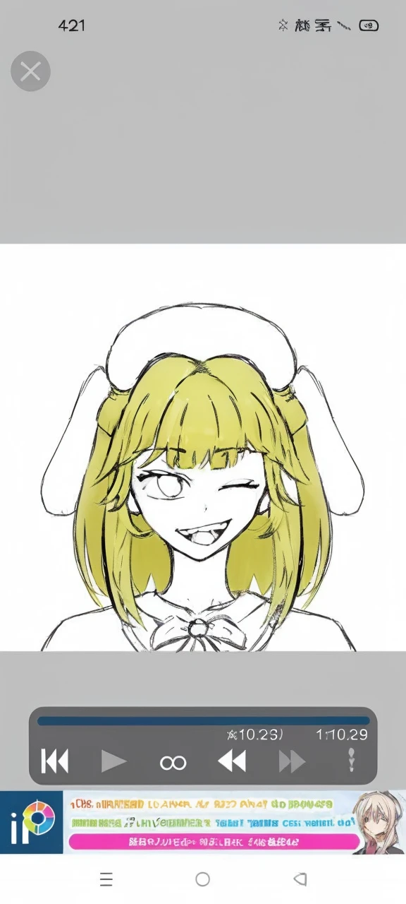 Draw it but in a anime stile