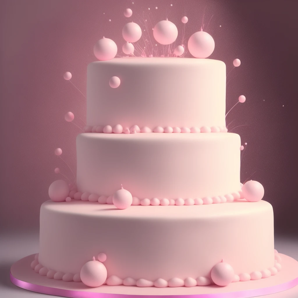 ((ultra detailed pink CAKE cream))(pink there、white、yellow、viola)、Cozy pastries、Lighting Particles、Dynamic light effects、Futuristic and incredibly detailed、Hyper-resolution, work of art, ultra-resolution, 16K (pastel colors effect and details)