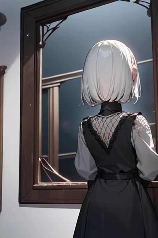 ((Best quality)), ((masterpiece)), (detailed), the girl relieves herself
