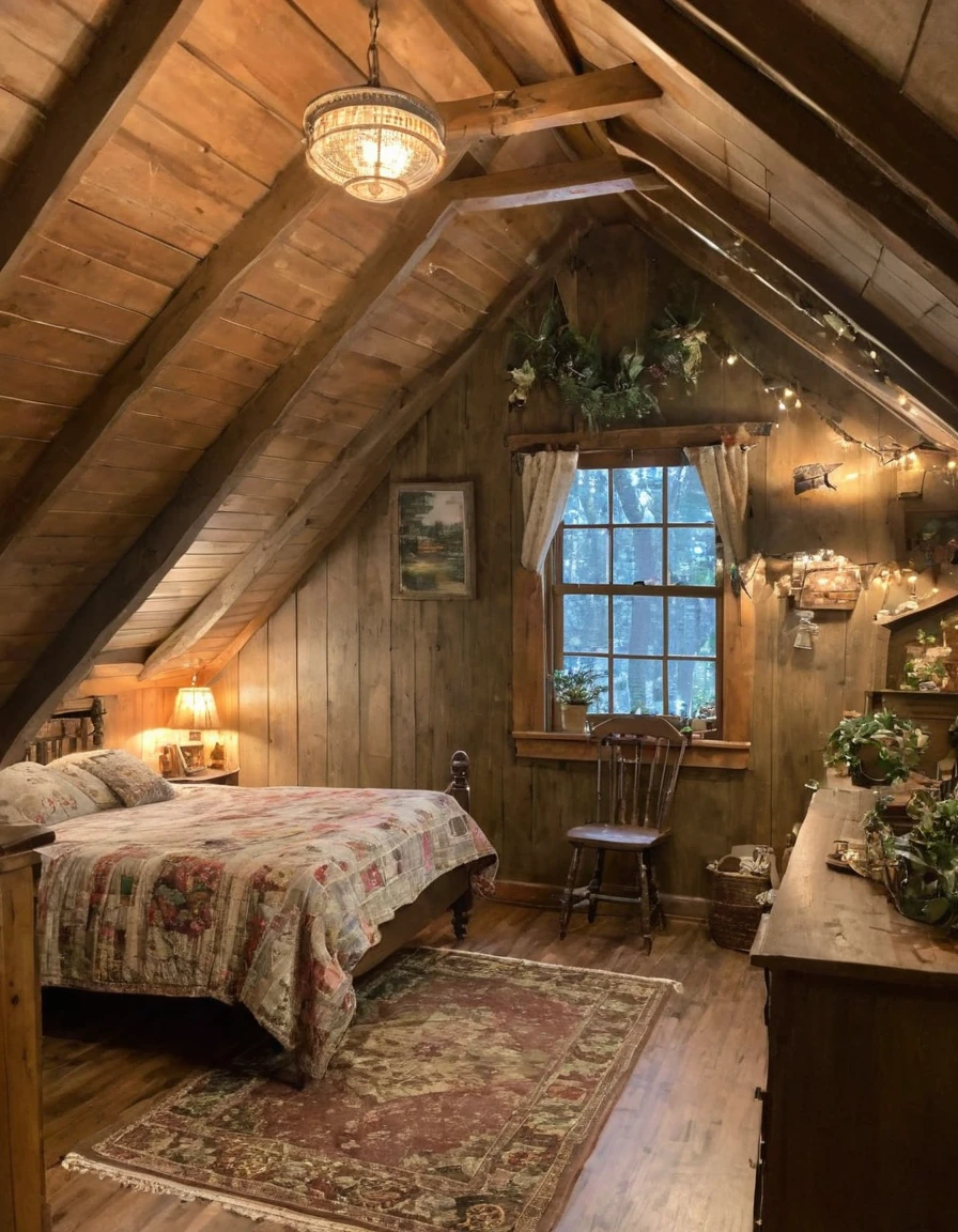bedroom with room, cozy room, cozy treehouse bedroom, small bedroom, cozy place, cozy bed, cottagecore hippie, thomas kinkade. cute cozy room, in an attic, cottagecore, cozy and peaceful atmosphere, pleasant cozy atmosphere, cottagecore!!, cabin in the woods