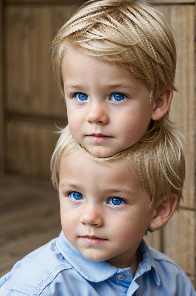 Makes a blonde blue eyed American boy