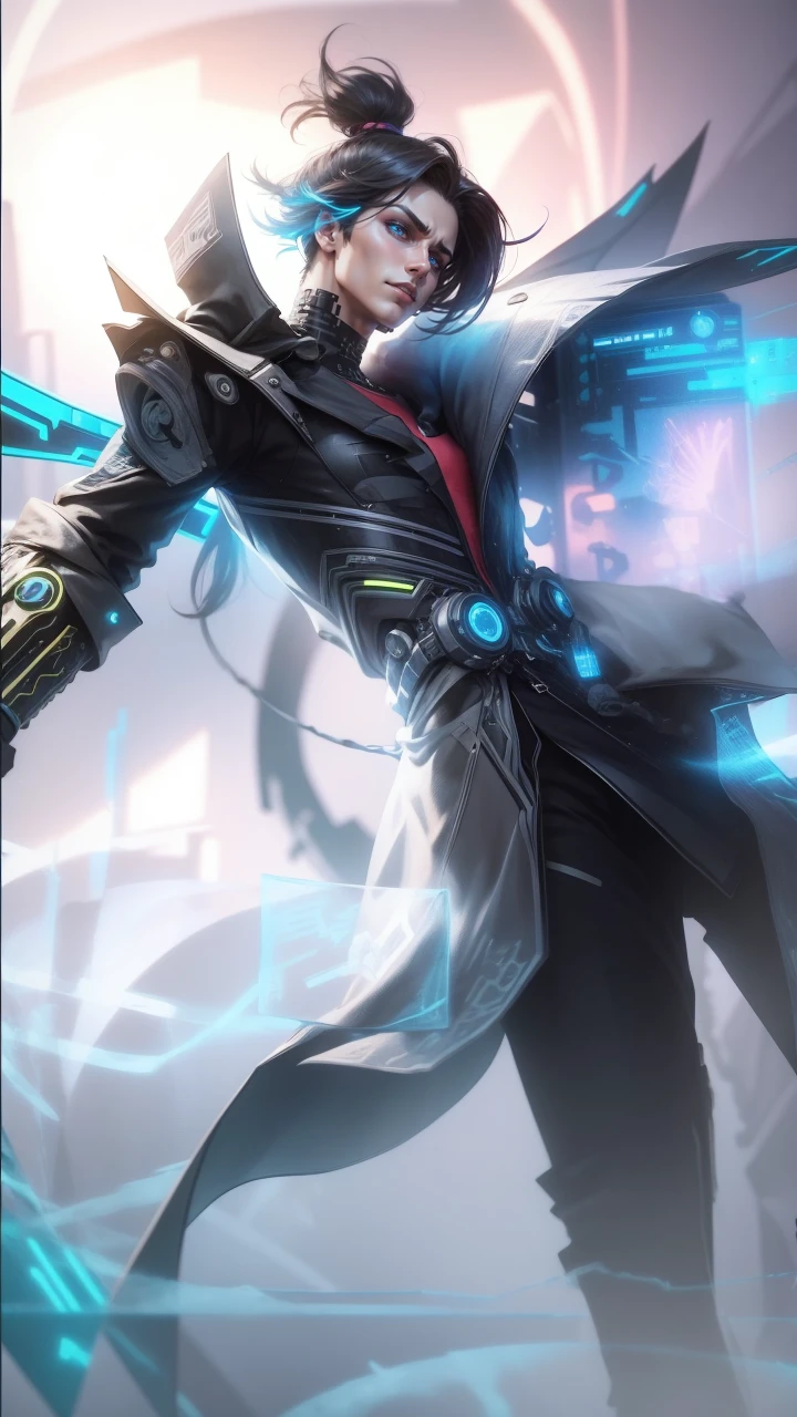 Change background cyberpunk handsome boy,realstick face,8k,ultra realstic,