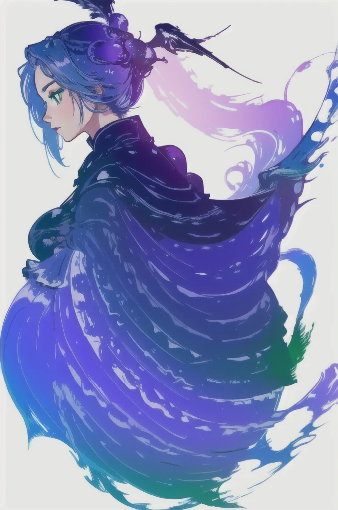 fflogo, white background, simple coloring, blue and purple gradient,
masterpiece, best quality, intricate details,
1girl, solo, stunning female, dainty, elegant, prim, proper, swirling magic, green eyes,
-
-
side profile, full body,