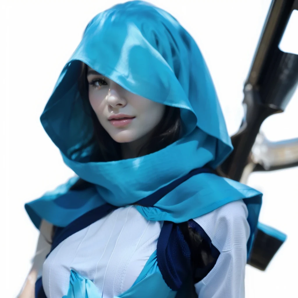 blue clothes