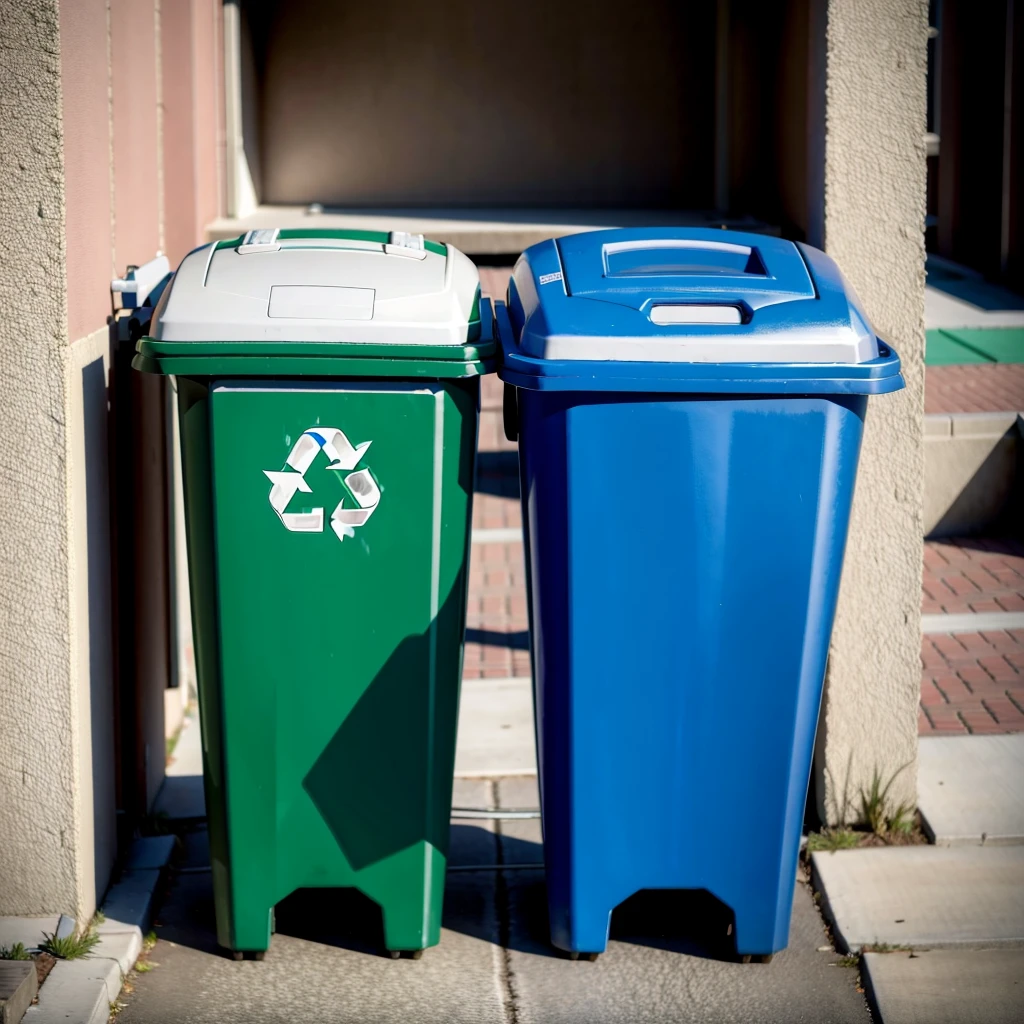 recycle in vibrant colors