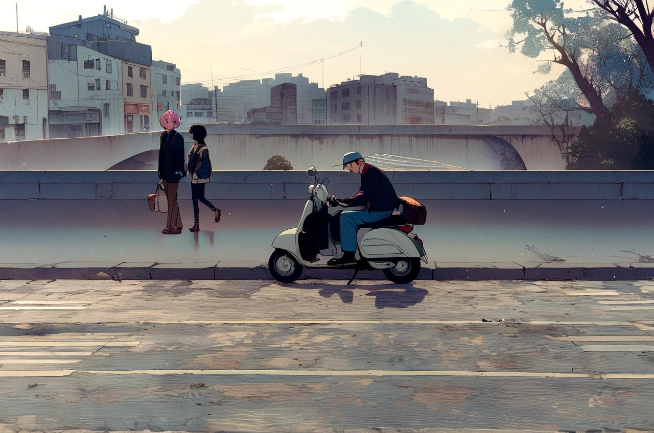 lo-fi, city