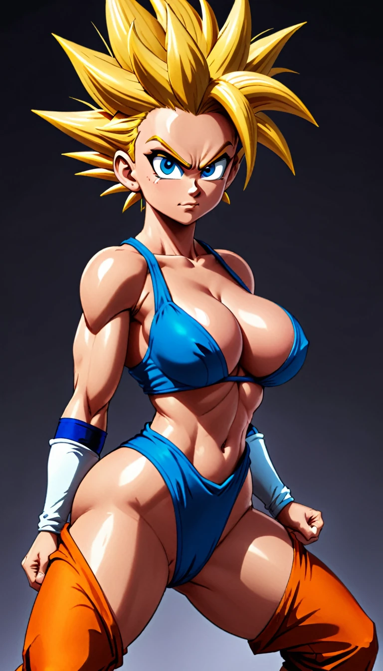 C-21 de dragon ball, nue, tetas grandes