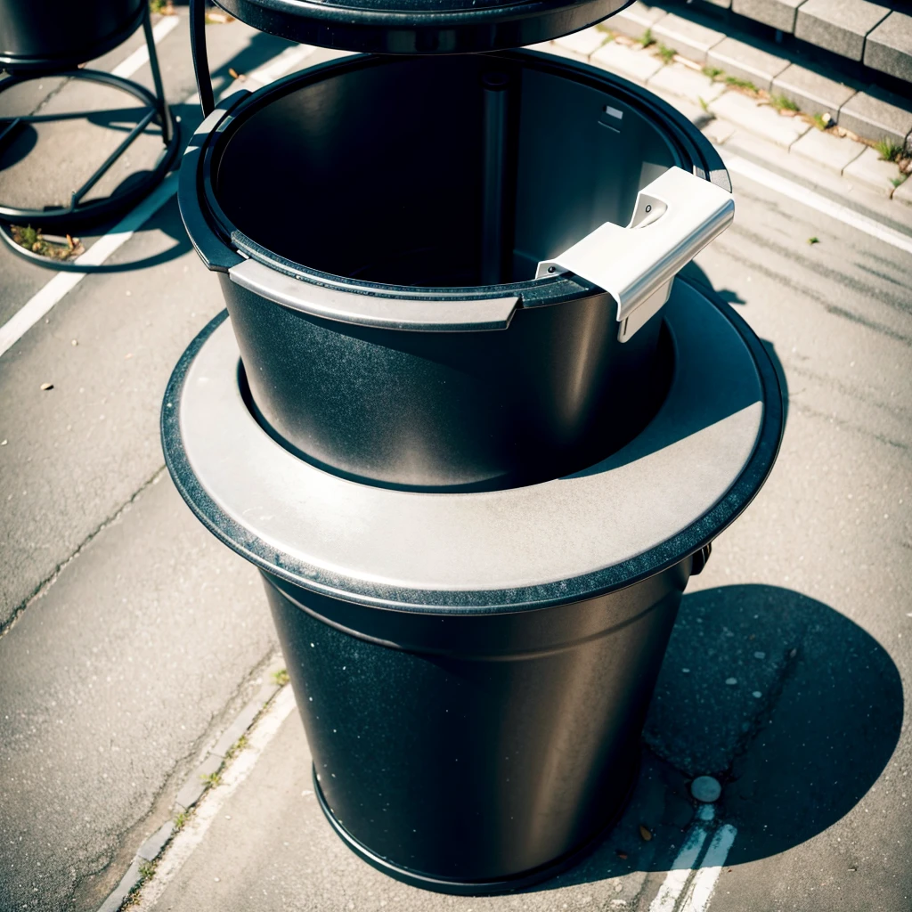 garbage bin