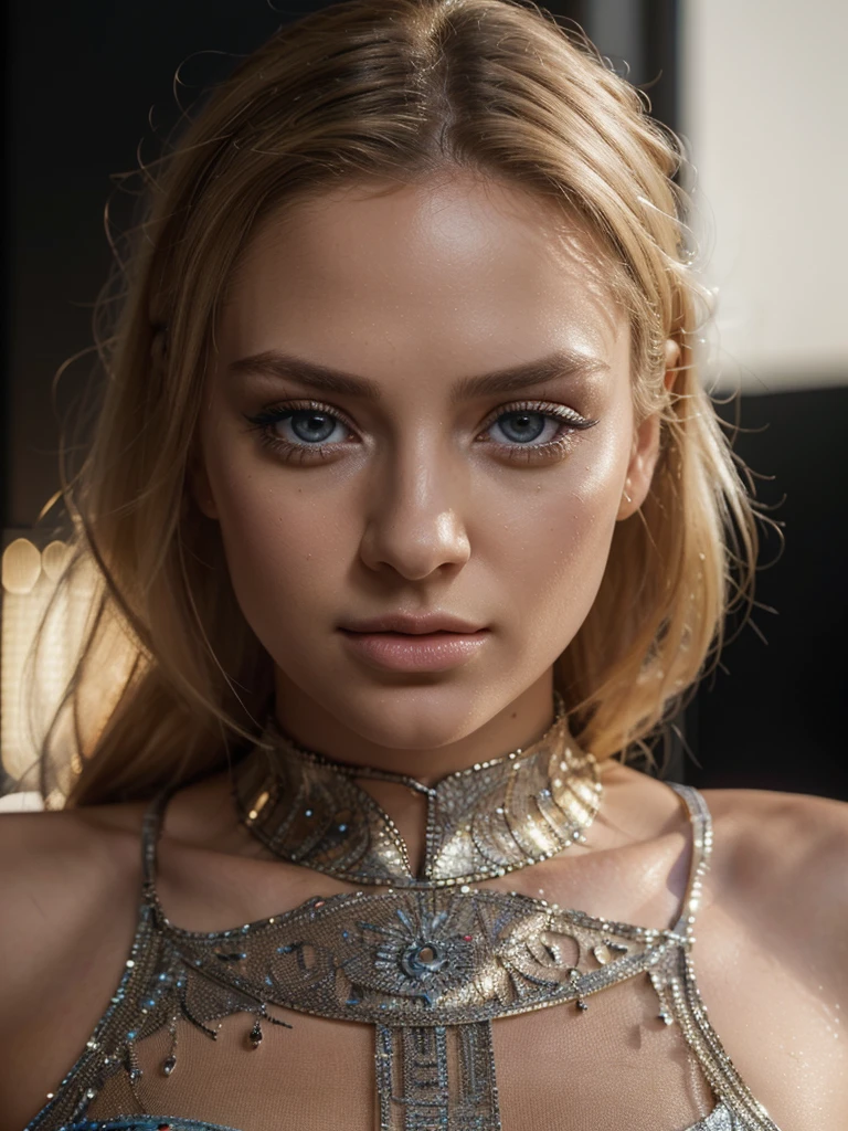 blonde woman, dressed in 2000s style, wearing a low-waisted mini skirt with a crop top, hourglass body, detailed face, beautiful detailed eyes, beautiful detailed lips, extremely detailed eyes and face, longeyeLashes, (best quality,4k,8k,highres,masterpiece:1.2),ultra-detailed,(realistic,photorealistic,photo-realistic:1.37),HDR,UHD,studio lighting,ultra-fine painting,sharp focus,physically-based rendering,extreme detail description,professional,vivid colors,bokeh,fashion photography
