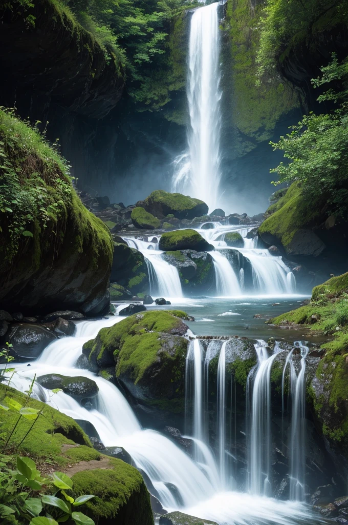 Image of a waterfall