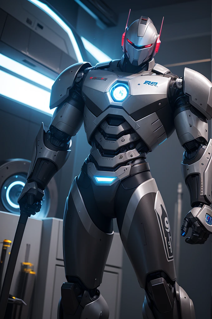 A team robot, the strongest and best equipped, the last prime, in game form