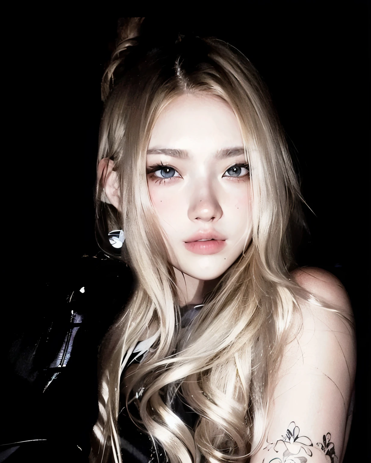 blonde.