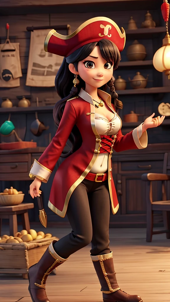 Pirate Chinese woman