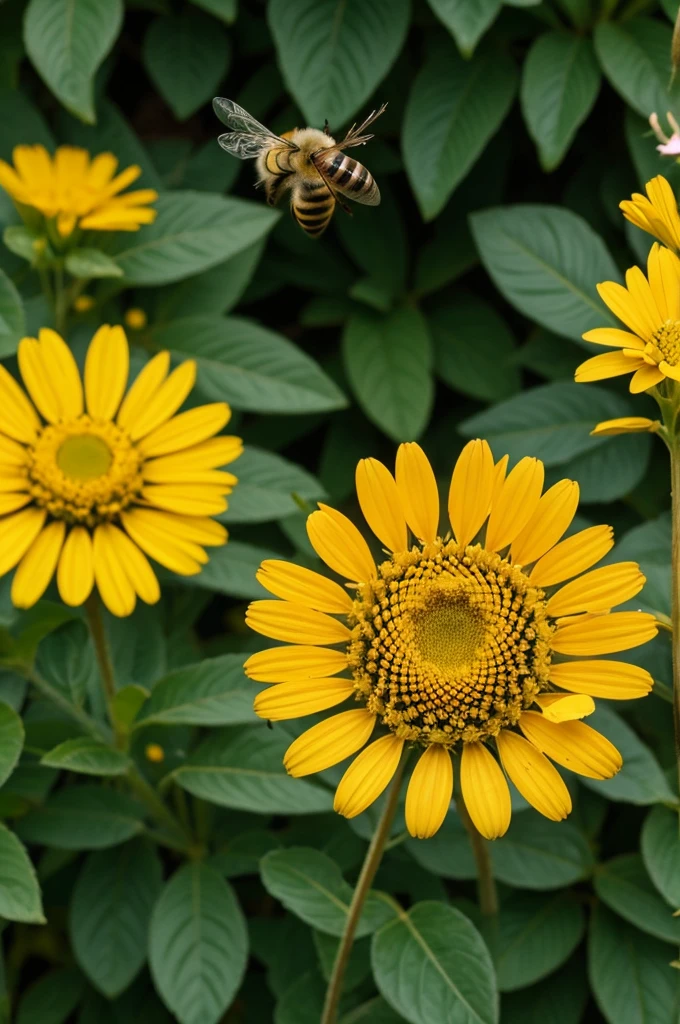 A symbol of a fertile bee a pharmaceutical company