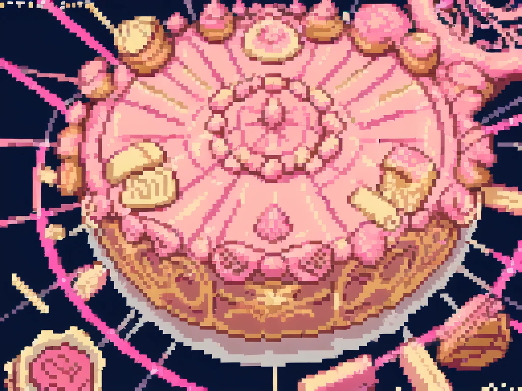 ((ultra detailed pink CAKE cream))(pink there、white、yellow、viola)、Cozy pastries、Lighting Particles、Dynamic light effects、Futuristic and incredibly detailed、Hyper-resolution, work of art, ultra-resolution, 16K (pastel colors effect and details)
