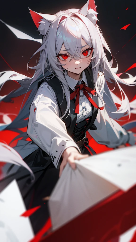 Highest quality I have long hair Gray Hair Raw salt Noah Red eyes I don't have anything Odd Eye kind Cat ear vampire Blue Archives