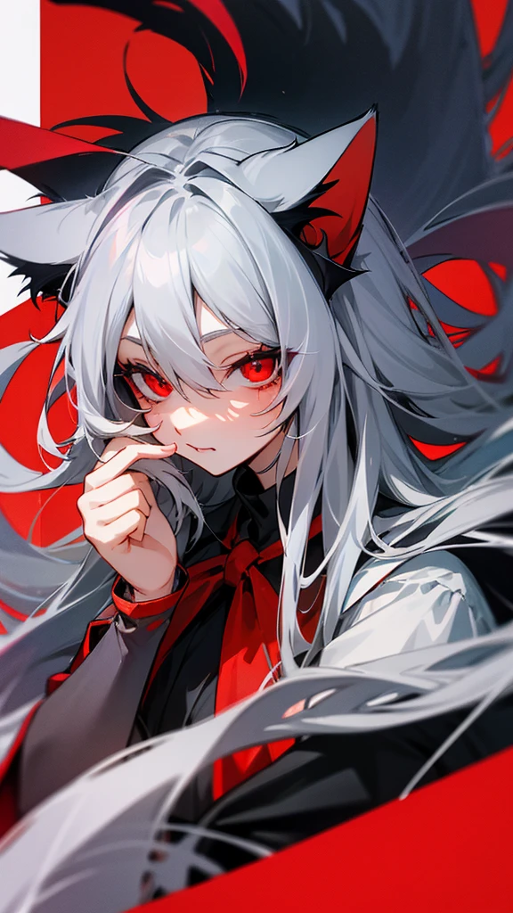 Highest quality I have long hair Gray Hair Raw salt Noah Red eyes I don't have anything Odd Eye kind Cat ear vampire Blue Archives